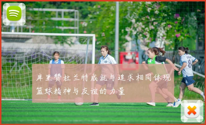 库里赞杜兰特成就与追求相同体现篮球精神与友谊的力量